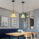 Axyaa Nordic Diamond Cage Pendant Chandelier for Modern Living Room & Kitchen Decor
