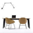 Axyaa Vintage Iron Swing Arm Wall Lamp