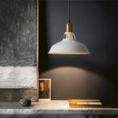 Axyaa Retro Industrial Pendant Light Rustic Chandelier E27 Dome Shade