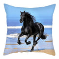 Axyaa Galloping Horse Cushion Cover 45X45CM for Bedroom Sofa Chair