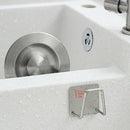 Stainless Steel Sponge Holder Kitchen Sink Organizer Axyaa Drainer Rack Shelf