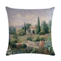 Axyaa Countryside Scenery Cushion Cover, for Stylish Sofa Decor