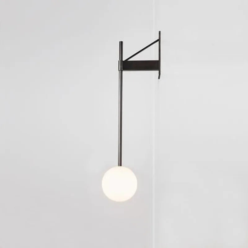 Axyaa Nordic Iron Wall Lamp Geometric Design for Living Room Bedroom
