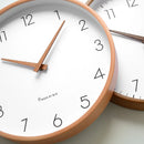 Axya Solid Wood Wall Clock - Modern, Stylish, Mute, Creative, Nordic Design