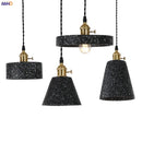Axyaa Nordic Cement Pendant Lamp - Modern Loft Style Industrial Vintage Light Fixtures