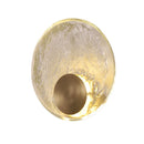 Axya Copper Round Wall Lamp for Bedroom and Living Room