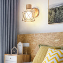 Axyaa Iron Cage LED Wall Light for Home Bedroom Kitchen Restaurant Decor