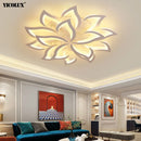 Axya Modern Remote LED Chandelier for Home Decor and Indoor Lighting