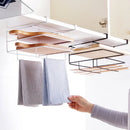 Axyaa Wall Mounted Towel Rack for Kitchen Tools and Accessories