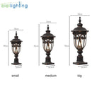 Axyaa Waterproof Pillar Light: Elegant Garden Column Post Lamp for Outdoor Decor