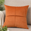 Axyaa Velvet Cushion Cover for Sofa, 45*45 Solid Colors, Soft and Stylish Pillowcase