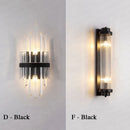 Axya Nordic Crystal Wall Lamp for Luxe Interior Decor