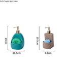 Axya Ceramic Soap Dispenser & Lotion Bottle Set for Home Bathroom Essentials