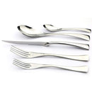 Axyaa 18/10 Stainless Steel Flatware Set - Knife Fork Spoon Cutlery Tableware