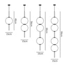 Nordic Glass Ball LED Pendant Lamps for Bedroom by Axyaa
