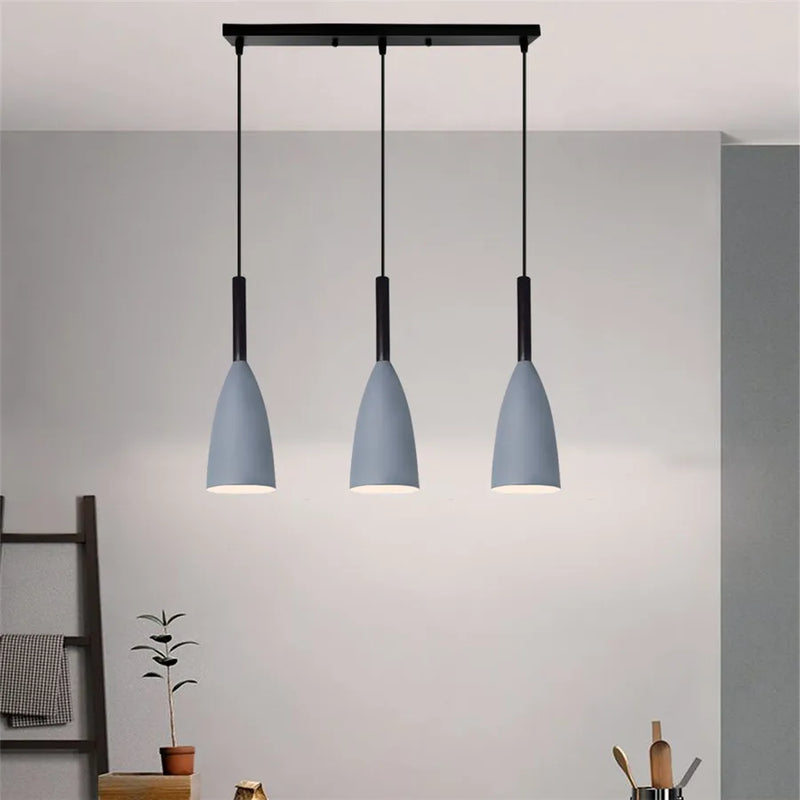 Nordic Minimalist Pendant Lamp for Dining Table Kitchen Island by Axyaa