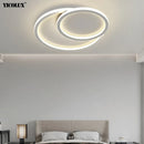 Axya White LED Modern Chandelier for Living Dining Bedroom Kitchen Indoor Lighting