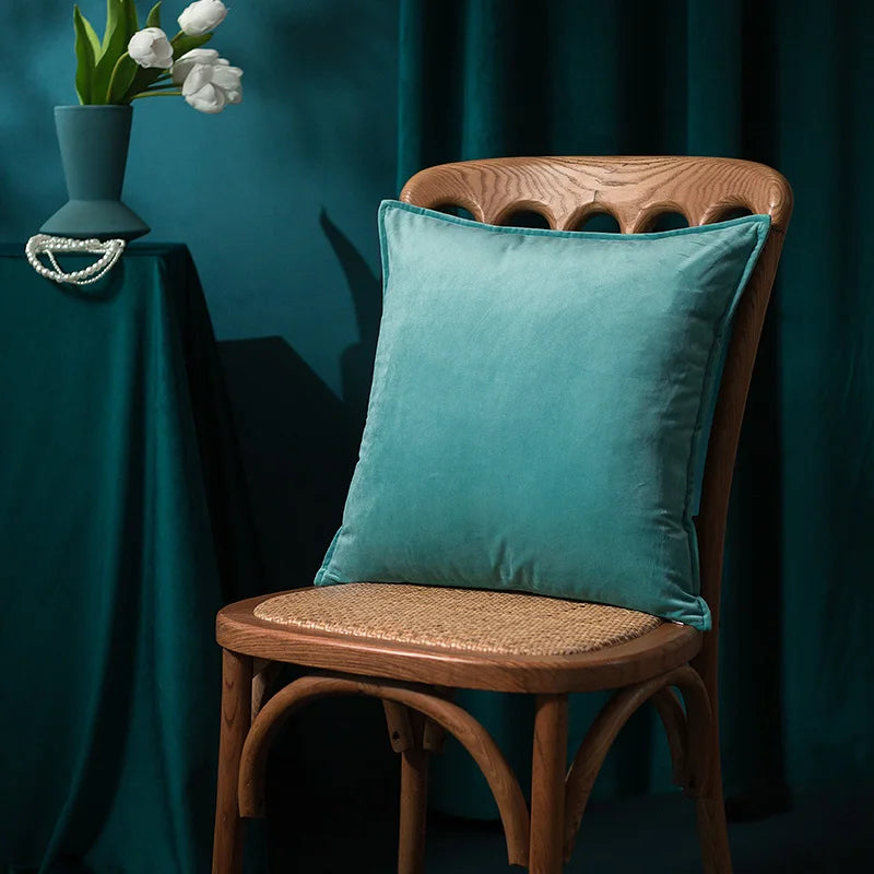Velvet Nordic Cushion Cover for Sofa Living Room, 30x50cm - Axyaa