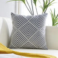 Axyaa Velvet Cushion Cover 45x45cm Nordic Style Embroidered Home Decor Pillow