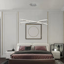 Axyaa Modern LED Chandelier: Gold/Chrome Plated, Length 800/1000mm, Hanging Lustre Design