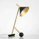 Axyaa Modern Metal Table Lamps for Hotel Front Desk & Bedroom Décor