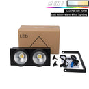 Axyaa High Power 200W LED COB Blinder 2 Eyes - Cool Warm/ RGBWA+UV - Stage Theater Uplight