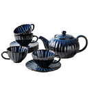 Axya High Temp Resistant Ceramic Tea Set for Coffee, Flower, & Kung Fu Tea