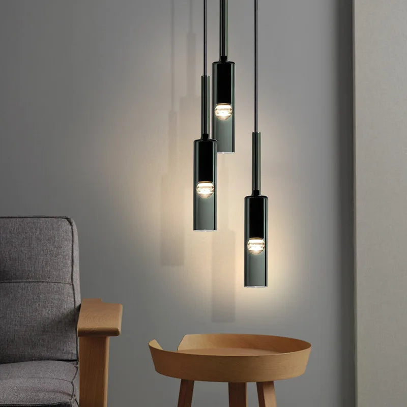 Axyaa Glass Pendant Light for Elegant Living Spaces