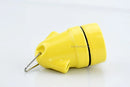 Axyaa Waterproof E27 Ceramic Socket Lamp Holder with Hook - 110-220V