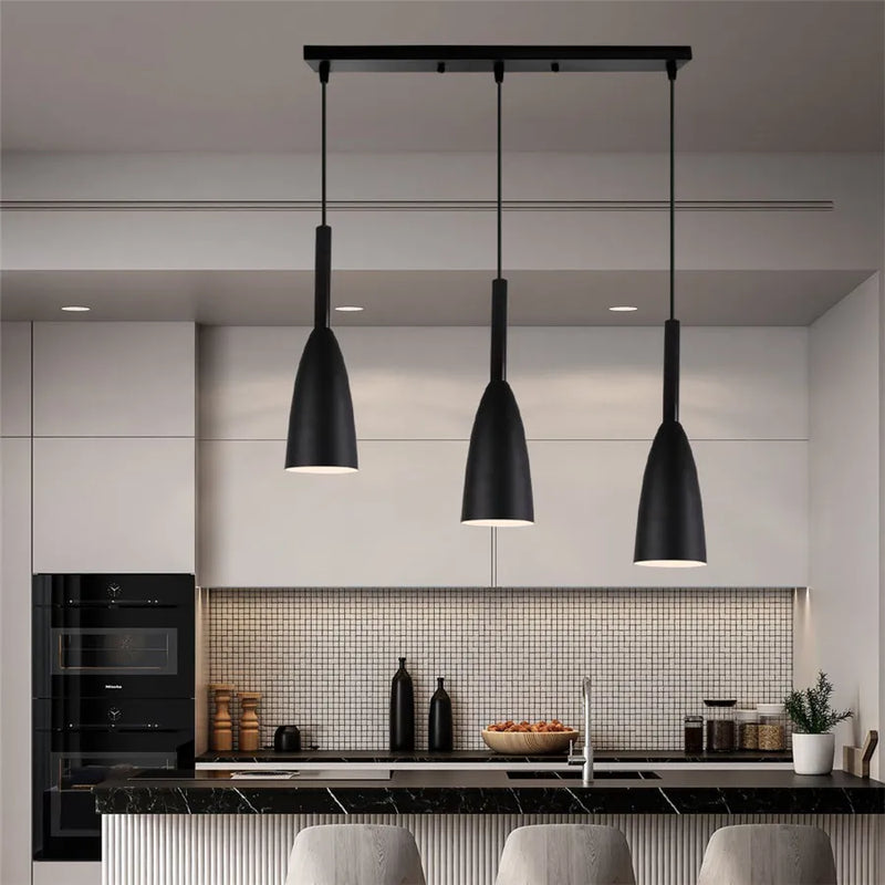Nordic Minimalist Pendant Lamp for Dining Table Kitchen Island by Axyaa