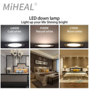 Axyaa LED Downlights for Living Room and Kitchen, 5W-15W, Round Recessed Ceiling Spotlight