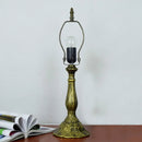 Axyaa Tiffany Stained Glass Table Lamp - Pastoral Grape Design