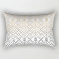 Axyaa Rectangle Lumbar Cushion Cover for Home Sofa Decoration