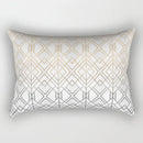 Axyaa Rectangle Lumbar Cushion Cover for Home Sofa Decoration