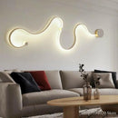 Axyaa Snakelike LED Wall Lamp for Living Room Bedroom Lighting