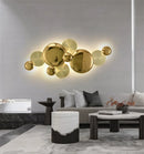 Axyaa Nordic Gold Wall Sconce Modern Home Decor Lighting
