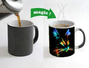 Axyaa Magic Cat Color Changing Coffee Mug 11oz Ceramic Tea Cup Gift