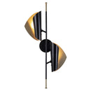 Axya Black Gold Dawn Wall Light - Postmodern Light Luxury Wall Lamp