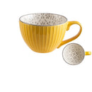 Axyaa Ceramic Breakfast Mug Large Capacity Cute Coffee Cup Home Decor