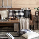 Axyaa Buffalo Plaid Cushion Cover 45*45 for Living Room Sofa - Home Decoration