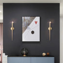 Axyaa Crystal Luxury Wall Lamp Minimalist Bedroom Bedside Designer Home Loft Sconce