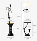 Axya Modern Acrylic Standing Lamp for Living Room Bedroom Reading