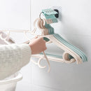 Axyaa Stainless Steel Self-adhesive Wall Hook Organizer for Clothespin Storage