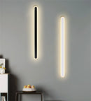 Axyaa Modern Minimalist LED Wall Light - White/Black - Indoor Wall Lamp