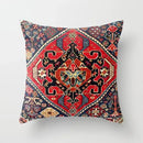 Axyaa Ethnic Style Short Plush Pillow Cover - Chinese Printing Sofa Cushion Cover