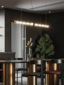 Axya Glass Chandelier: Modern Nordic Style for Dining, Bar, Office & Decor.