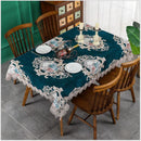 Axyaa Embroidered Dining Table Cover for Elegant Home Decor