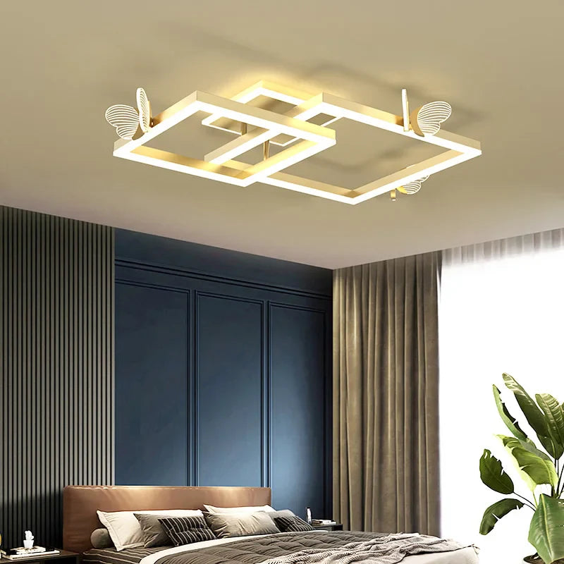 Axyaa Butterfly Ceiling Lamp: Modern, Creative, and Elegant for Living Room Décor