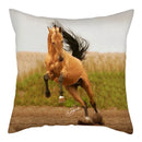 Axyaa Galloping Horse Cushion Cover 45X45CM for Bedroom Sofa Chair
