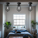 Axyaa Industrial Loft Style LED Ceiling Light Fixture